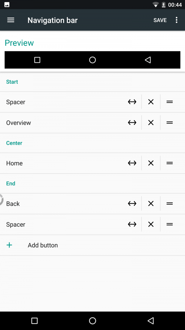 隐藏在Android 7.0中的彩蛋:高度自由的导航栏
