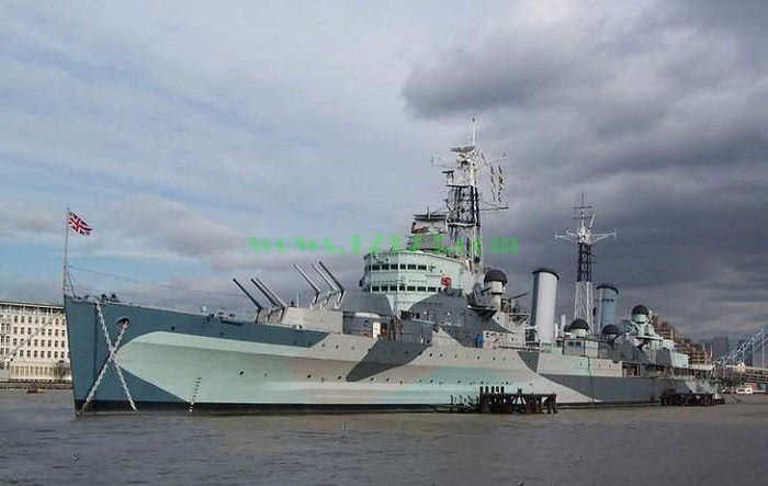 英国防护巡洋舰图片