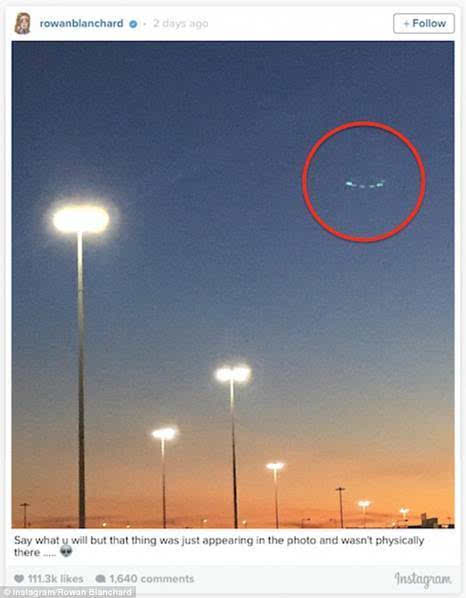 外星人造访纽约？美14岁童星拍到UFO
