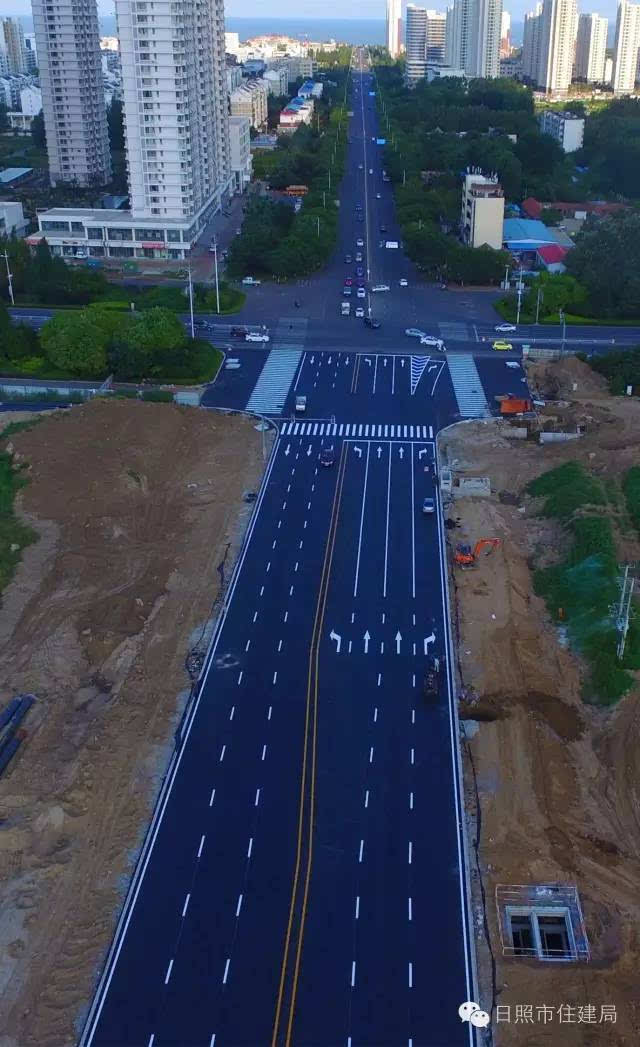 日照沿海公路图片