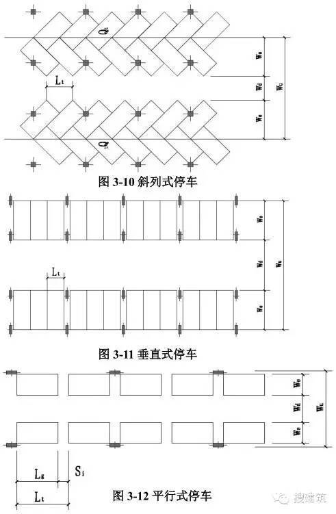 45度停车位标准尺寸图片