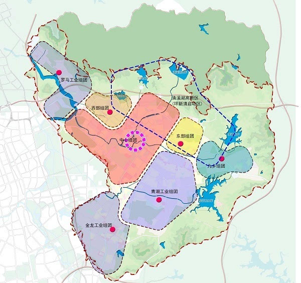 清溪要"逆袭 规划159615亩拟建东南部产业基地