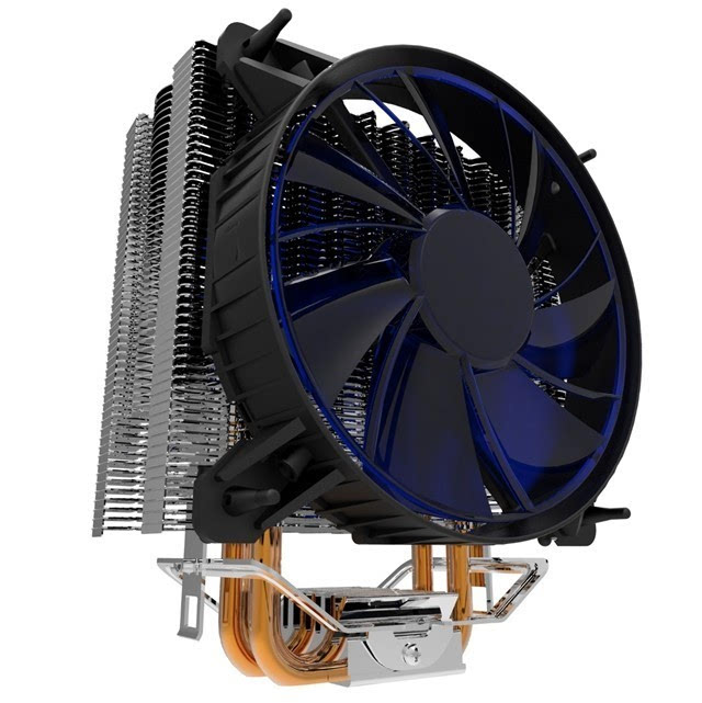 高性价比 游戏悍将暴雪t400风冷散热器