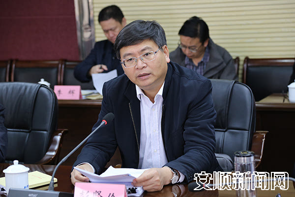 市委秘书长,市委统战部部长尹恒斌,副市长彭贤伦,市政府秘书长王洪勇