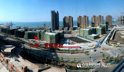 走访青岛欢乐滨海城加速配套工程建设市民亲身感受片区改变