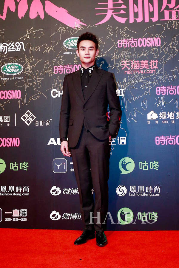 王凯现身2016时尚cosmo美丽盛典红毯