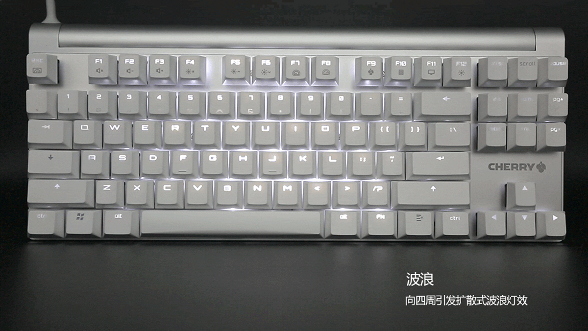 原厂魅力 cherry mx board80机械键盘评测