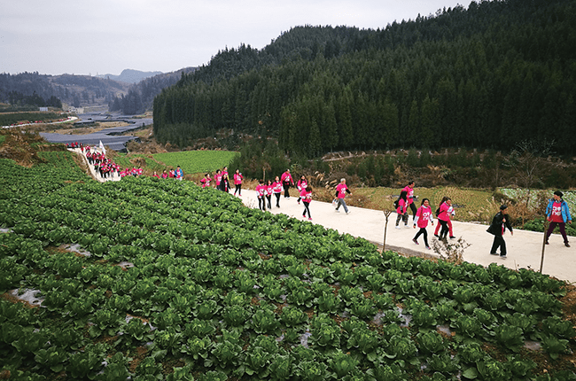 平坝区乐平镇塘约村,中国移动通信集团贵州有限公司安顺分公司协办的