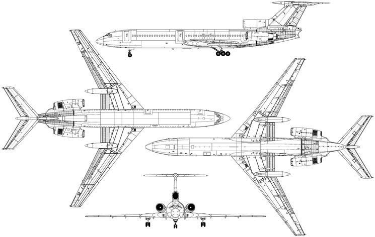 俄一架图-154军机坠毁 俄专家:存在恐袭可能性或在空中爆炸