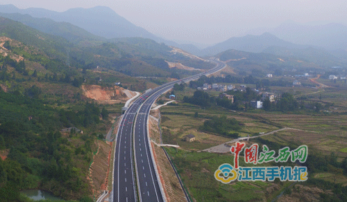 安远至定南及定南联络线高速具备通车条件 择期试运营