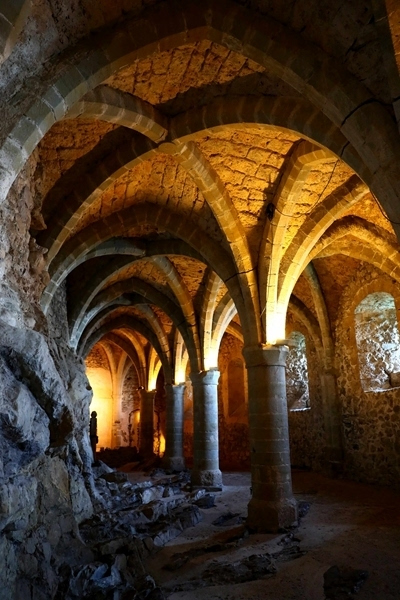 中世纪城堡内布局图片