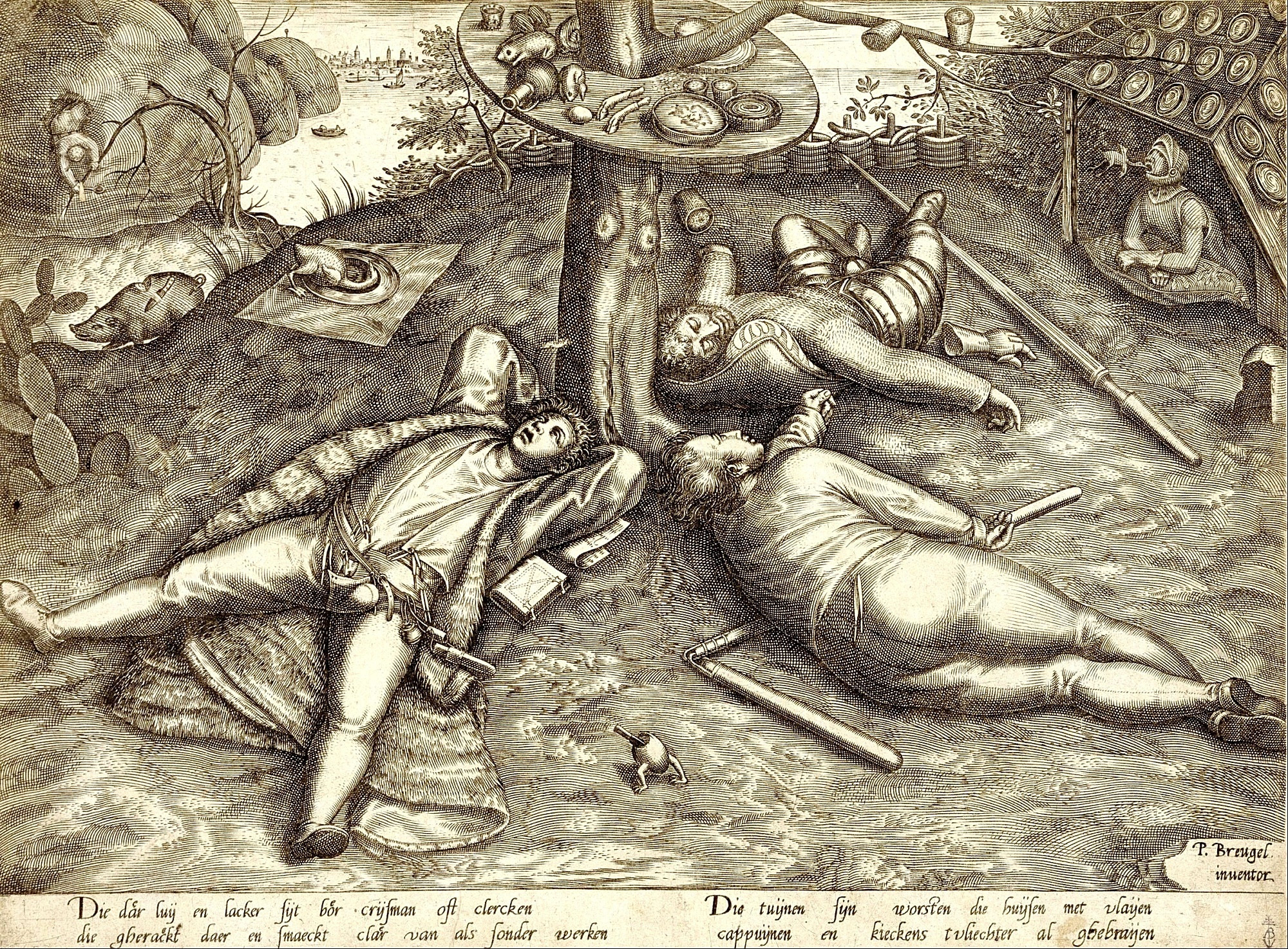 告别假期让勃鲁盖尔的荷兰瘫陪你一起不想上班