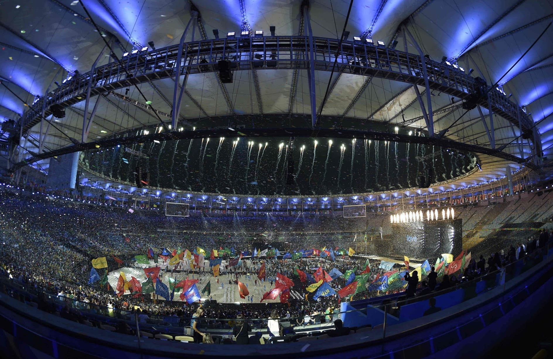 里约奥运会体育场图片