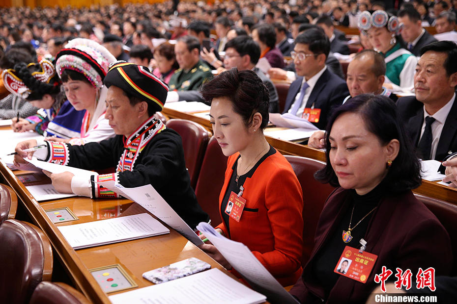 两会上的巾帼风采(组图)