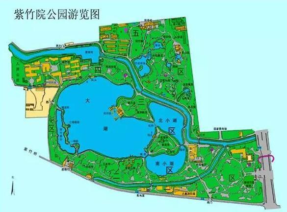 紫竹院公园游园导览图地址:中关村南路35号6,陶然亭公园陶然亭公园是