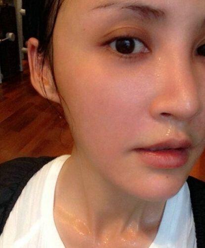 脸蛋潮红香汗淋漓 刘涛张雨绮运动后不一样