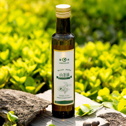 50元独家券!绿达野生天然山茶油茶籽油一级压榨纯正茶油250ml 国淘