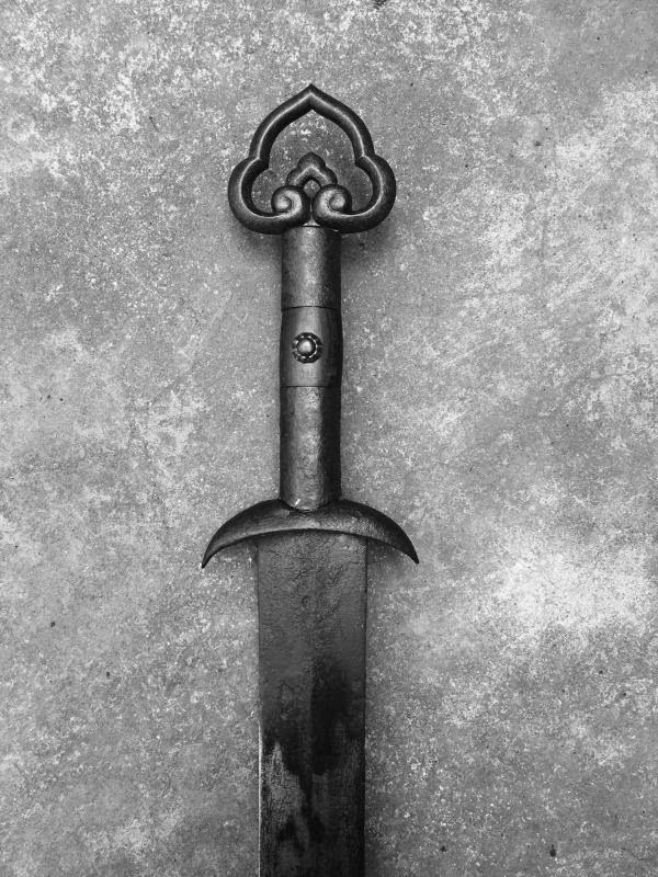 和明清的影响图十五 藏刀图十六 藏刀宋制刀剑除了是对唐制的一种延续