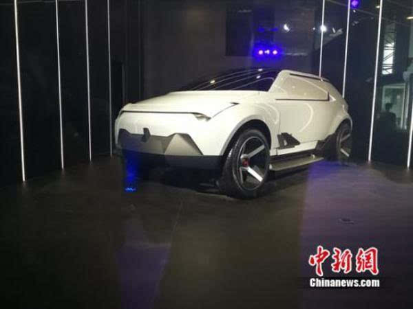 威马汽车概念车"ag2020"首次亮相