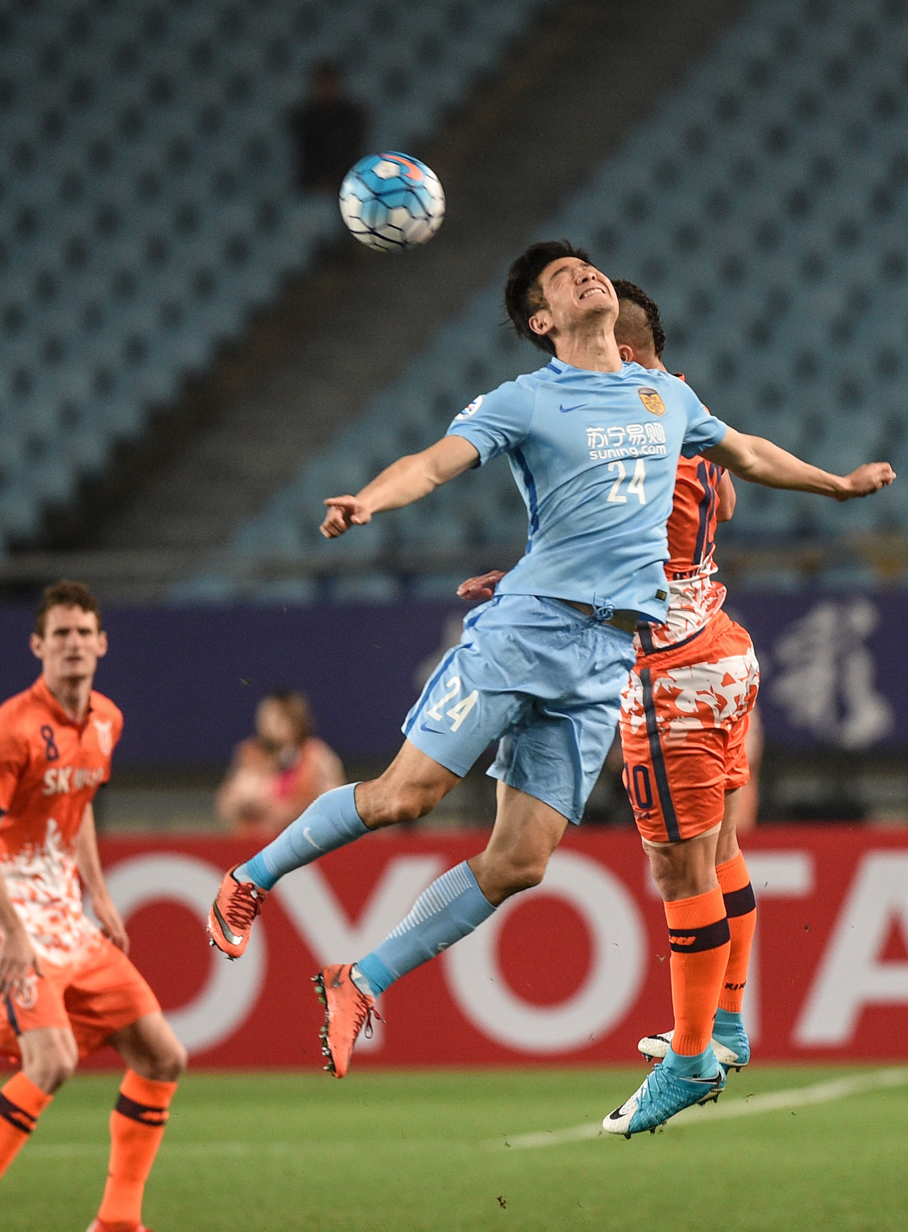 足球丨亚冠:韩国济州联队胜江苏苏宁队