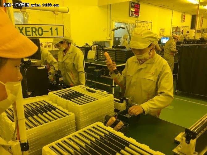 富士施乐采用全新材料的耗材装配车间【富士施乐苏州工厂