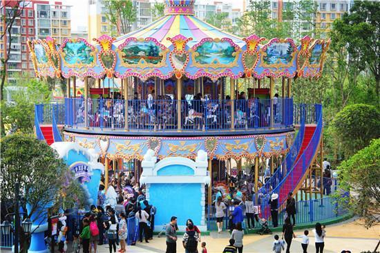 今年六一提前过公园1903梦幻联邦乐园开园