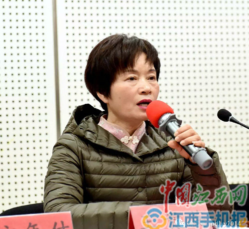 乐平大连医院董事长王贵英讲话