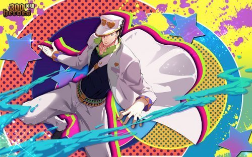 即将掀起了动荡的波澜,温柔善良一身白衣的海洋学者-空条承太郎,带领