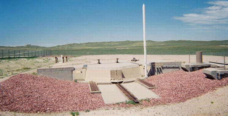 资料图:美国"民兵"-3(minuteman iii)洲际弹道导弹发射井.