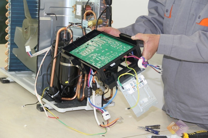 匠心铸就品质科龙eflva2柜式空调拆机评测