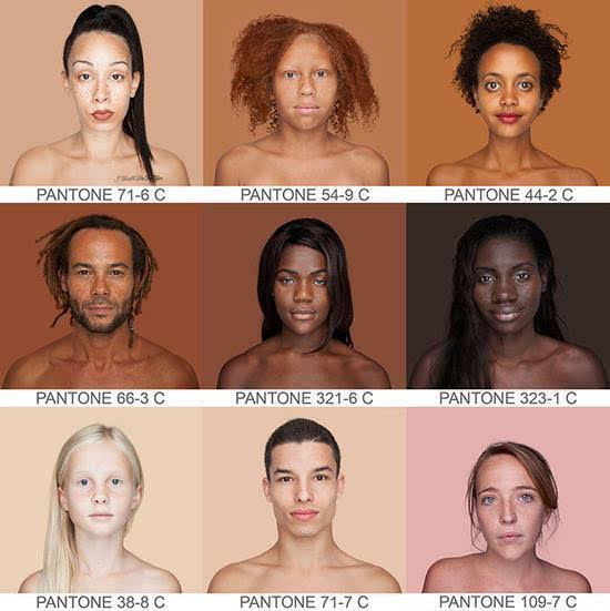在大多数情况下,我们都会通过肤色来对世界上的人种进行划分,这种方式