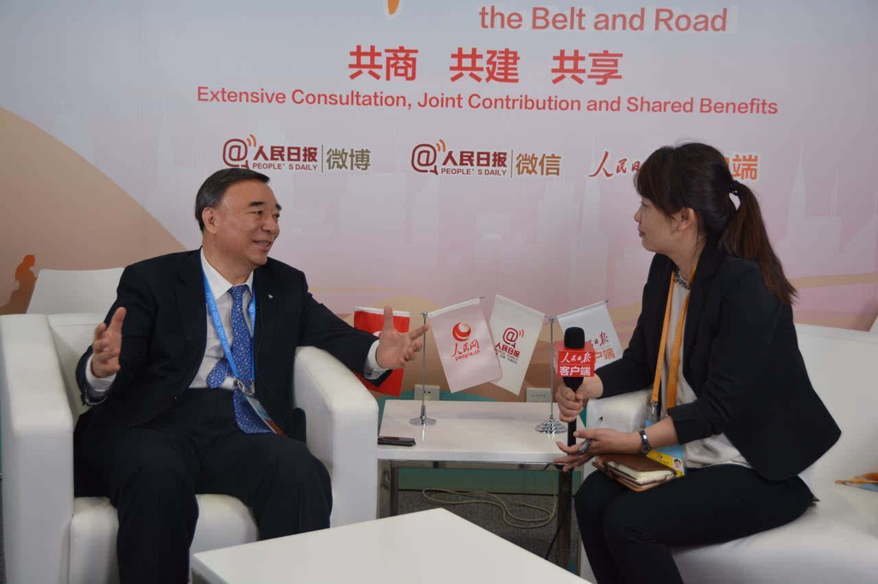 中国建材董事长宋志平接受人民网专访