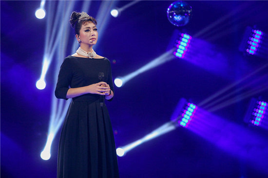 江珊跨界舞台成百变女王 变身奥黛丽 赫本