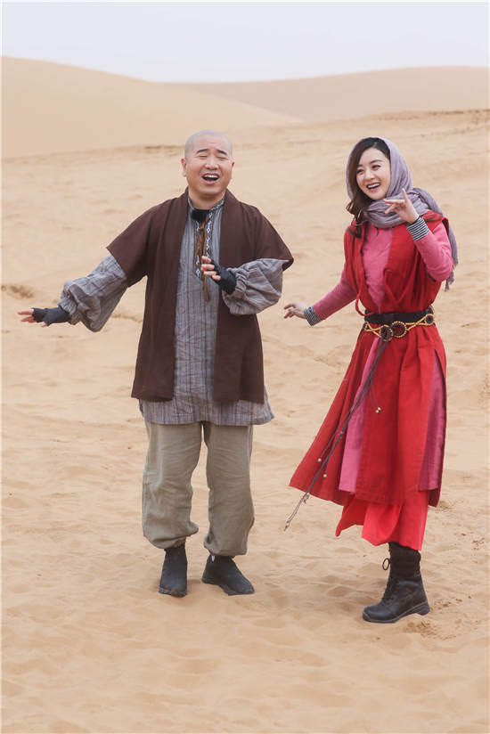 赵丽颖跳二人转放飞自我奇楼搭王小利