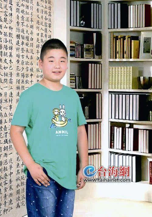 漳州这名小学生书法"杠杠的" 年仅11岁就举办个人书法展
