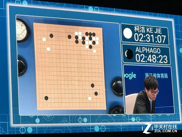 北京时间5月25日消息,alphago与柯洁(九段)的围