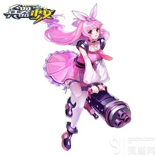 将刀剑枪炮幻化为人形武器,组成上百位风格迥异的"兵器少女"