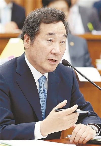 韩国国会26日就新任总理提名人李洛渊的听证会报告进行讨论,为定于29