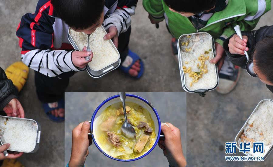 贫困地区儿童吃饭图片图片