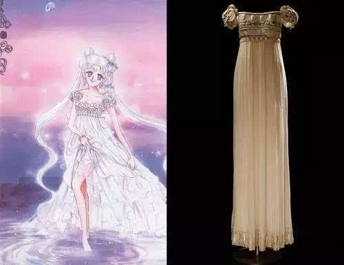 1992年的春夏高定系列中她身上穿的裙子▼觉醒成为了银千年公主倩尼迪