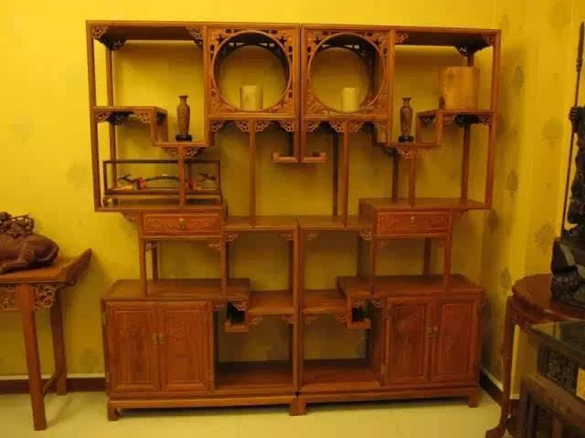 博古架独具魅力的中式艺术