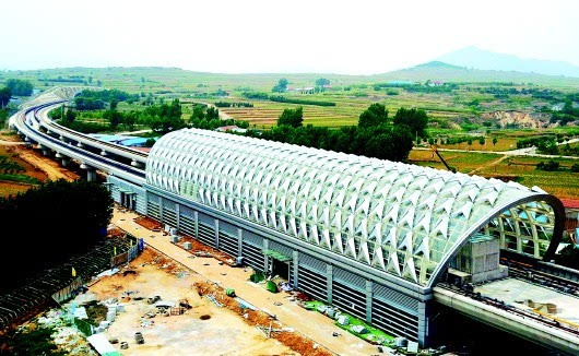 早读:地铁11号线水泊站以北动车调试