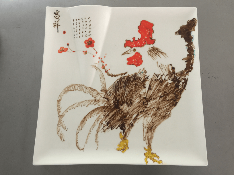 济南特教中心邀专家展示艺术烹饪"果酱画盘"