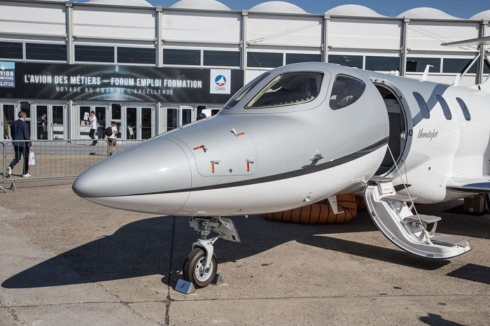 巴黎航展:本田展出首款hondajet ha-420小型商务机