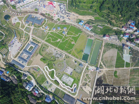 三峡秭归月亮花谷开园农旅扶贫又增新项目