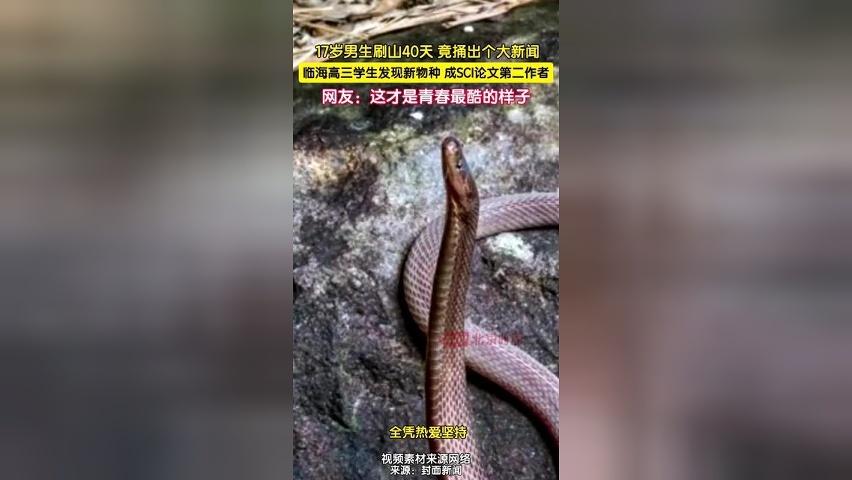 17岁男生刷山40天，竟捅出个大新闻