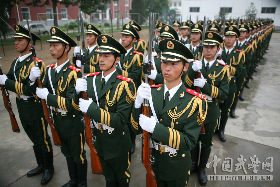 武警北京总队仪仗中队图片