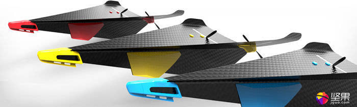 高科技高逼格的"纸飞机"-carbon flyer
