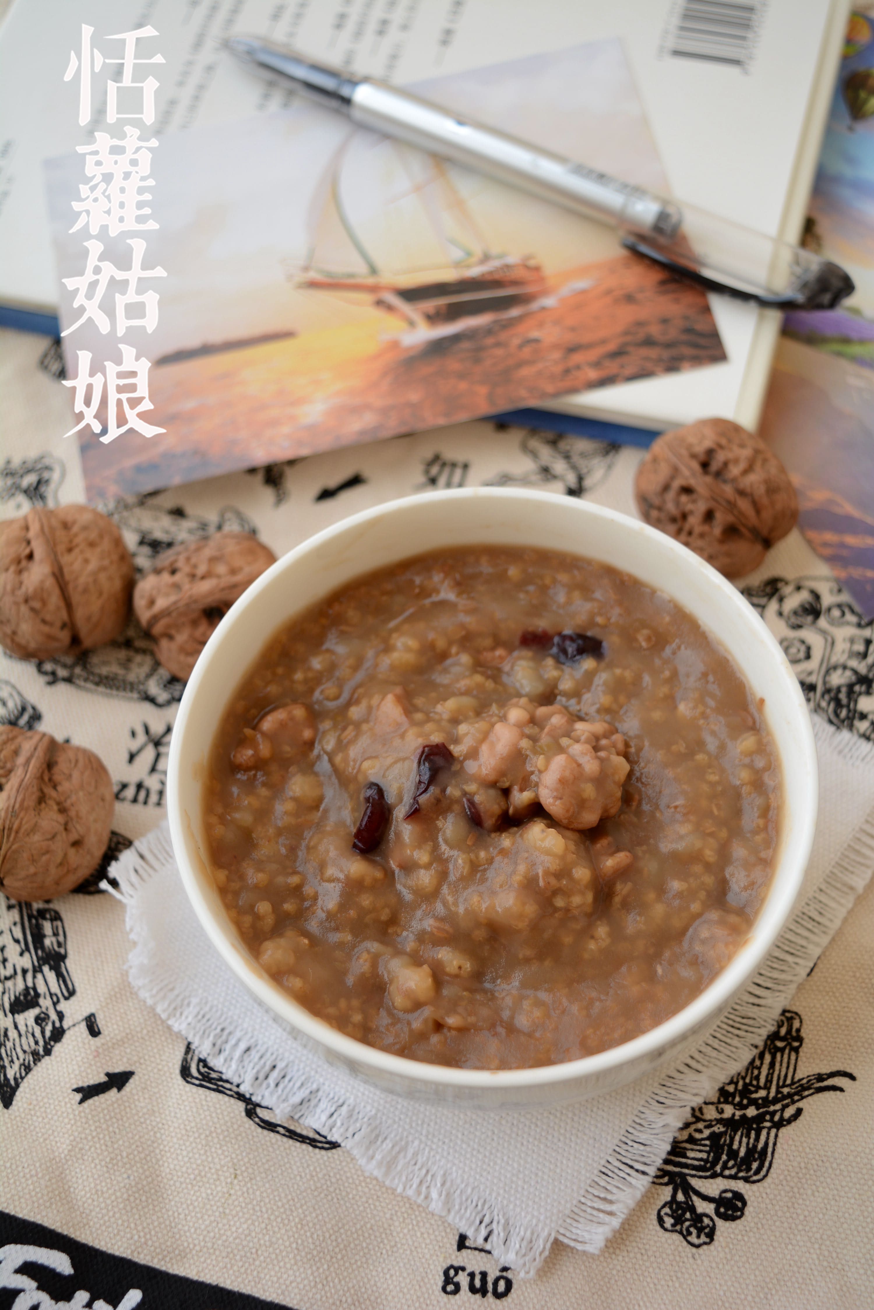 小核桃大吃法核桃分心木粥