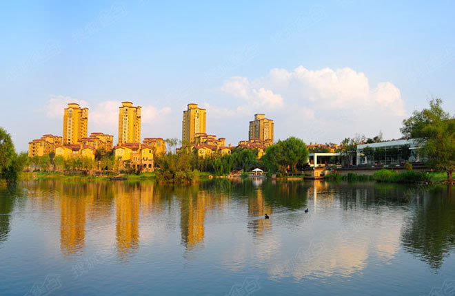 藍石大溪地:項目擁享江北最大溼地公園—濟西溼地